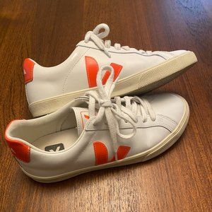 Veja Campo Sneaker - white/orange EUR 38